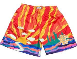 Eric Emanuel EE Basic Shorts in the 'NYC Sunset Yellow' NEW men’s Size Medium